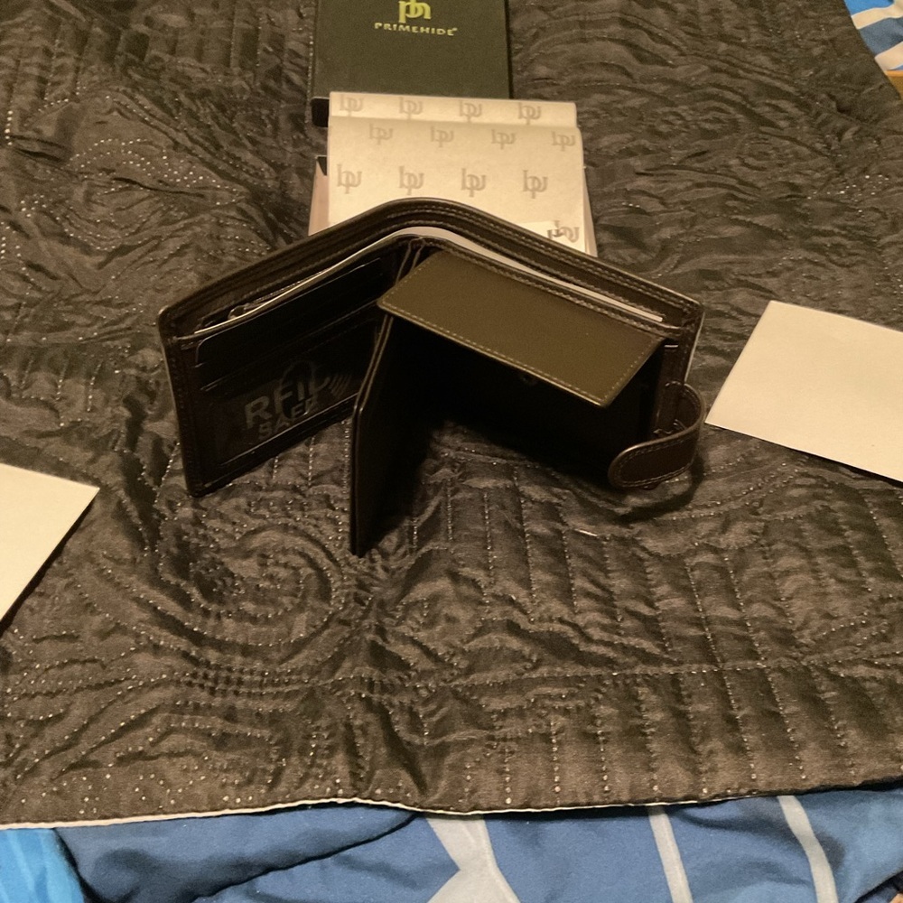 Prime Hide‎ Washington RFID Blocking Brown Leather Wallet with coin Purse - Picture 12 of 14